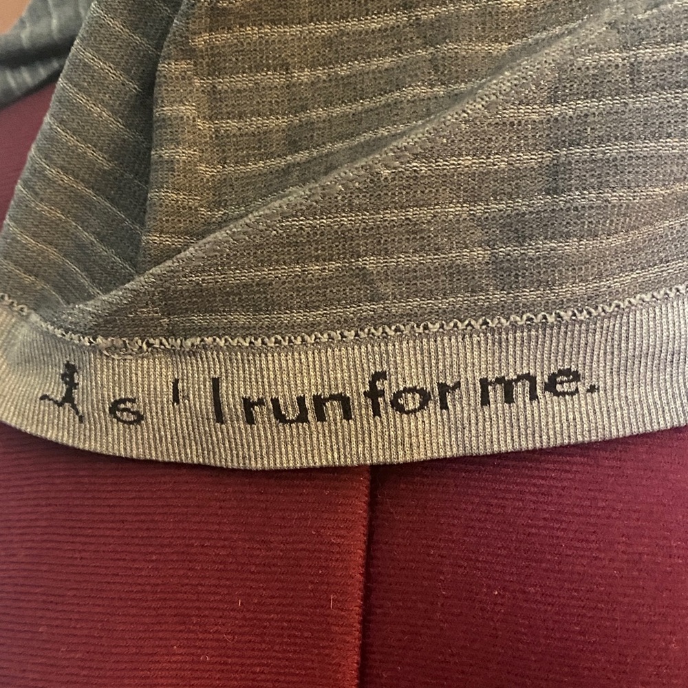 Lululemon Gray Breathable Longline High Neck Racerback Workout Tank - Picture 5 of 8